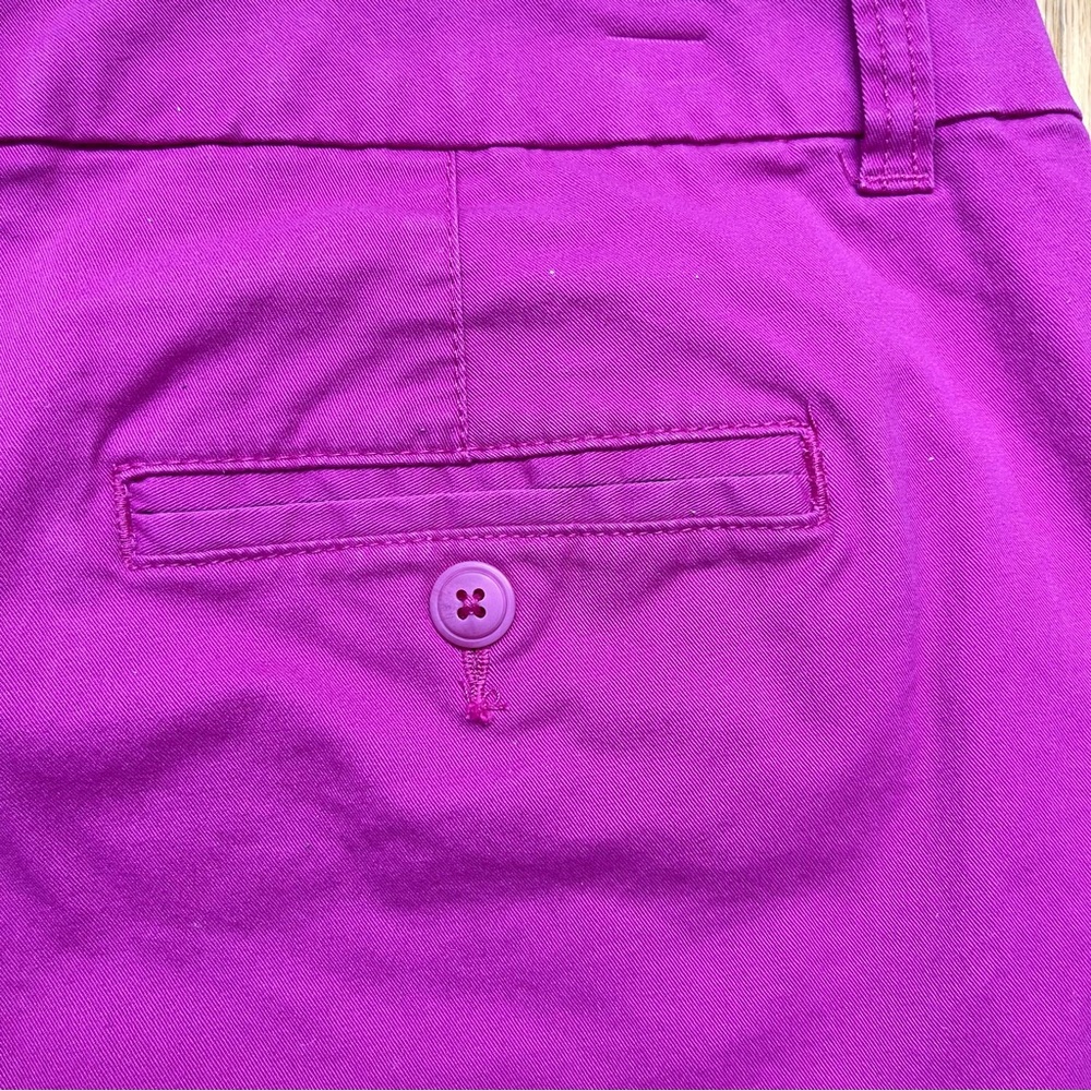 GAP Pink/Purple Khaki Shorts Casual Summer  Women’s Size 10 EUC - Picture 8 of 11
